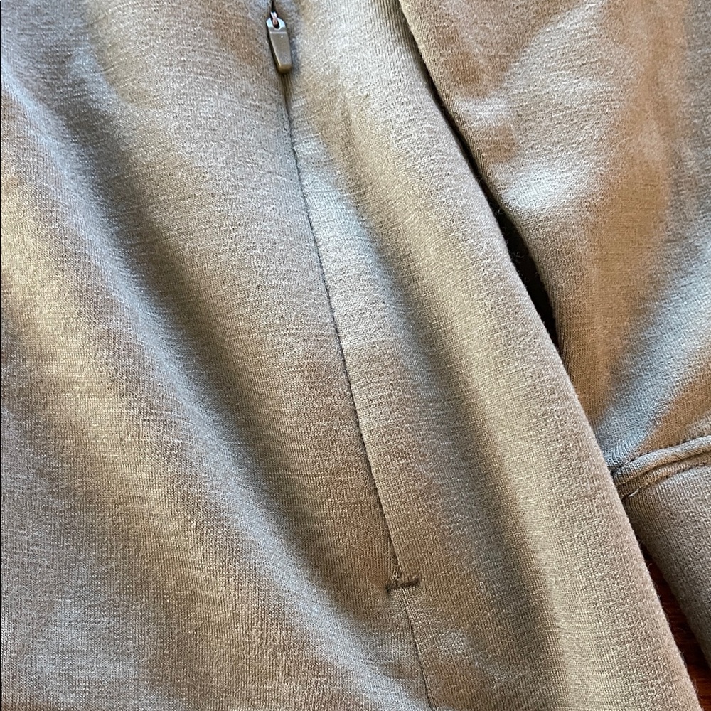 Olive Green Women's Pullover Sweatshirt - Picture 3 of 5
